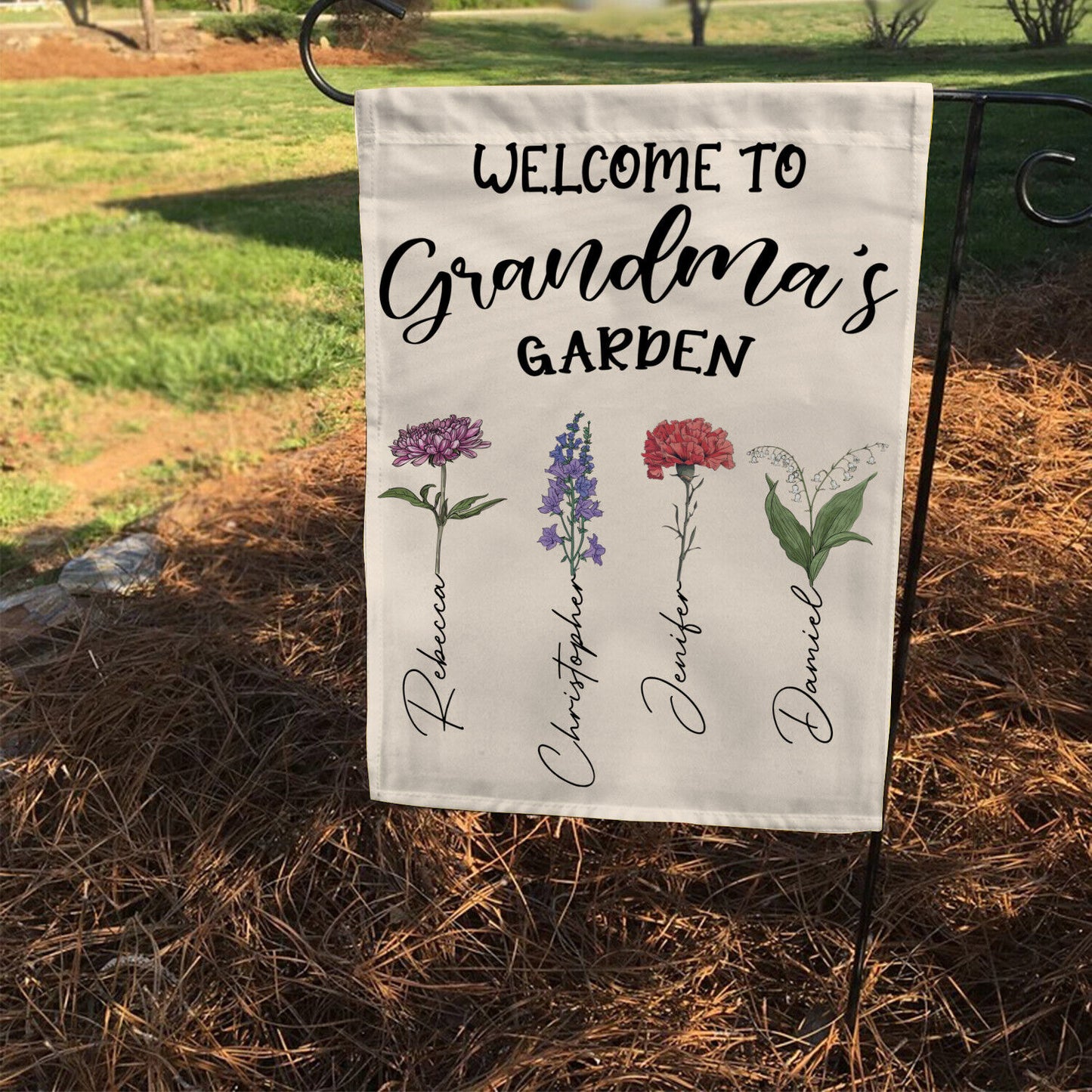 Grandma's Garden Flag