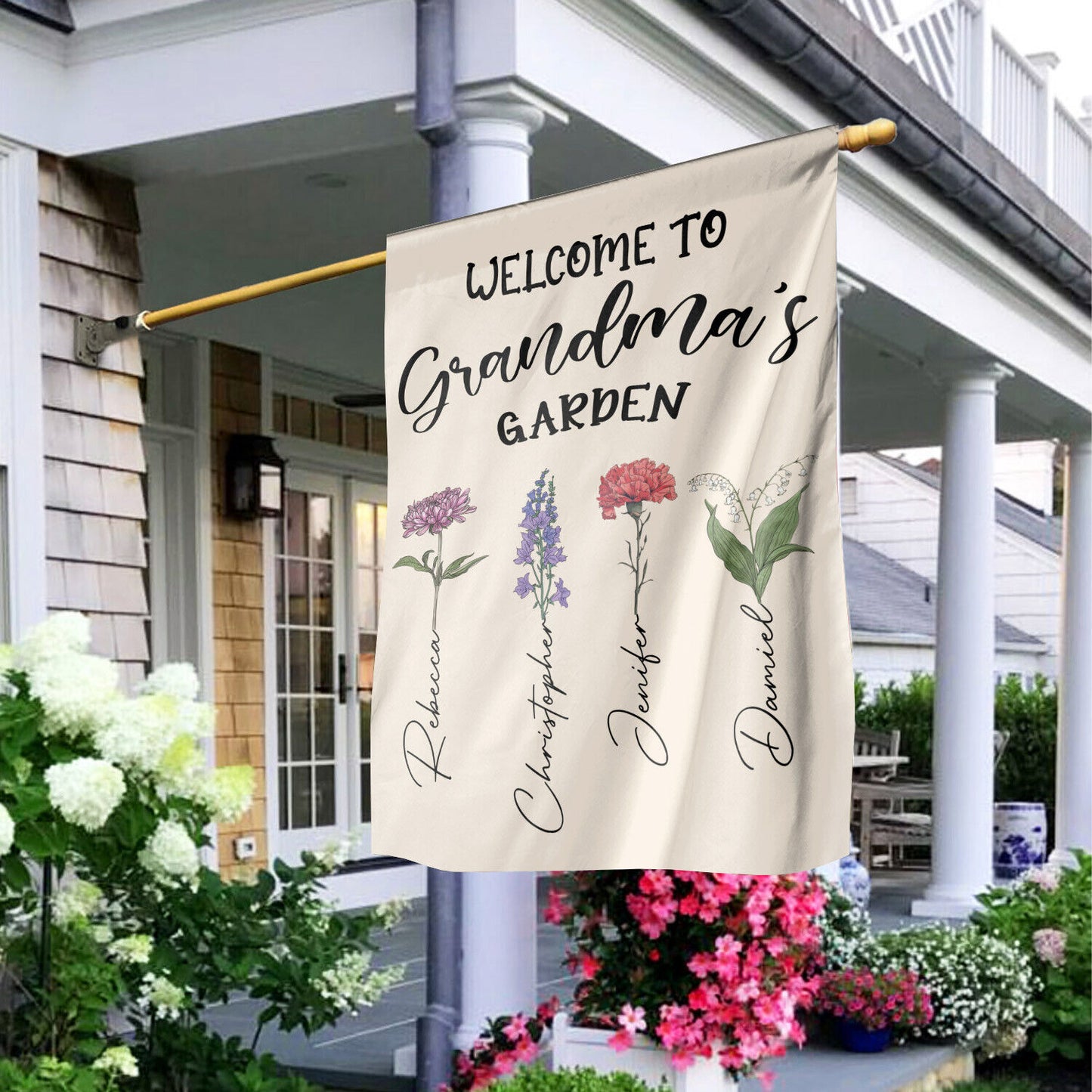 Grandma's Garden Flag