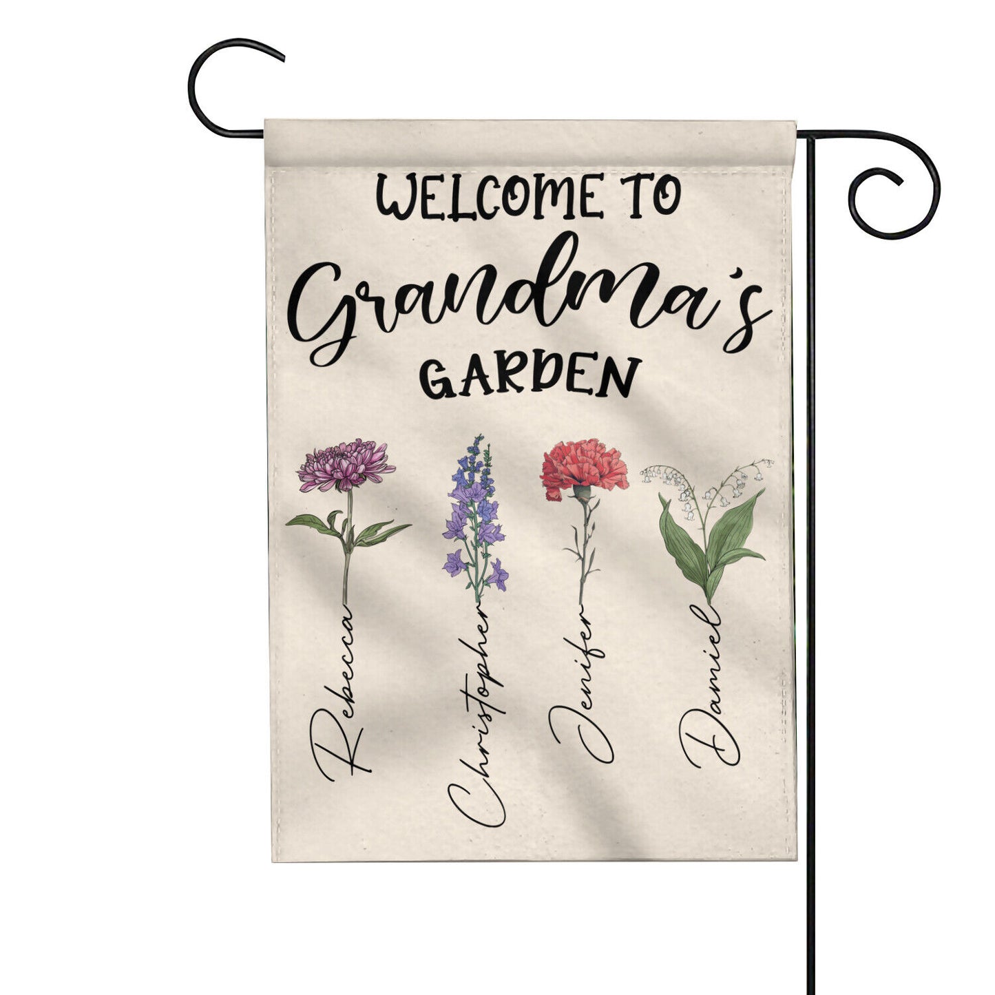 Grandma's Garden Flag