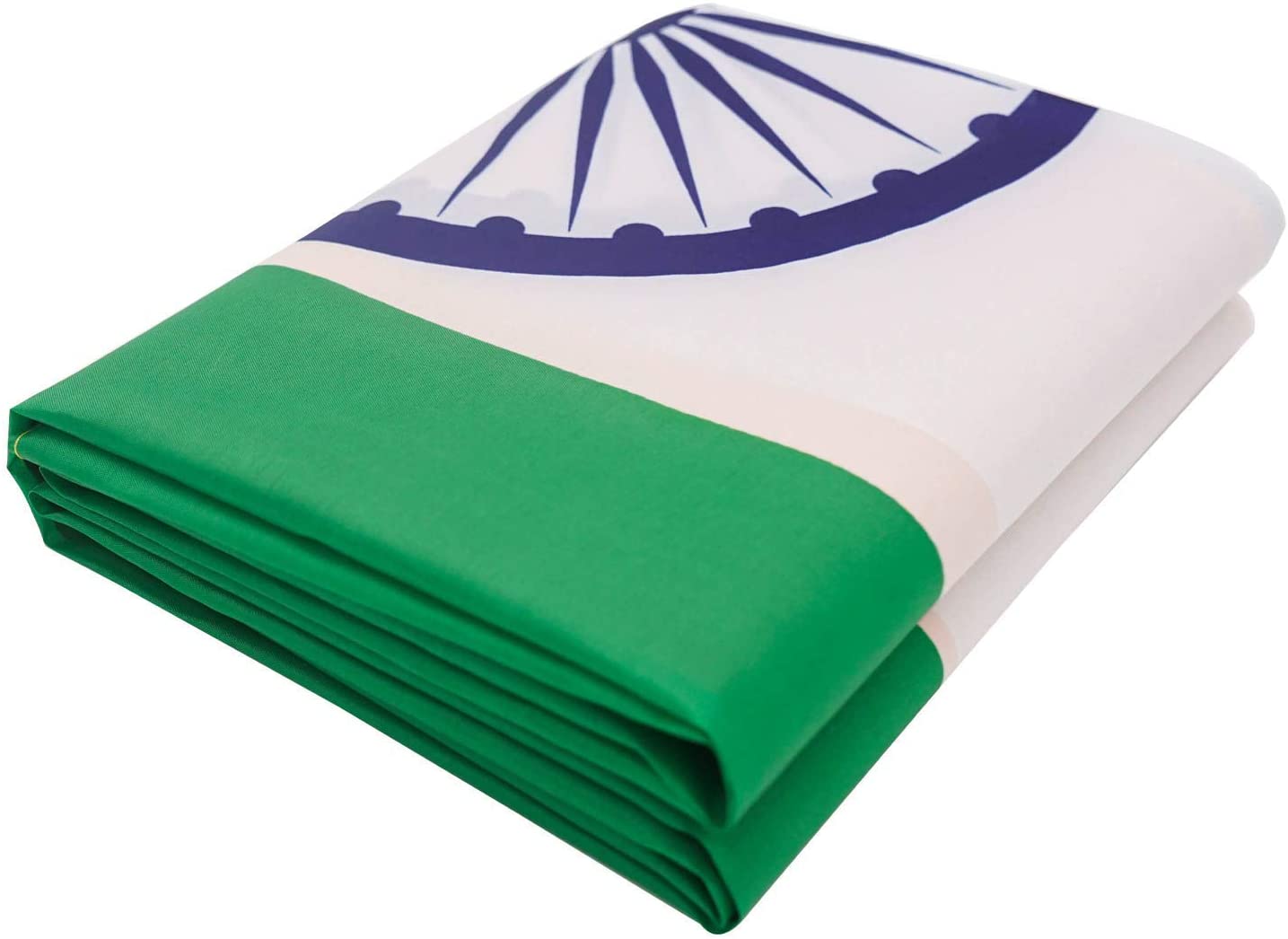 DANF India Flag 3'x5' Indian National Flags Polyester with Brass Grommets