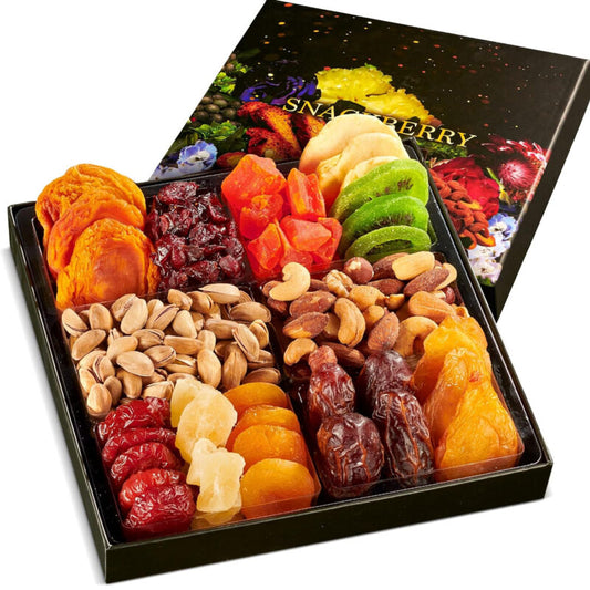 Dried Fruit & Nuts Gift Basket Snack Box